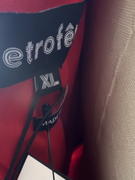 retrofête Multicolor Striped One-Shoulder Sleeveless Belted Maxi Dress Size XL - Picture 8 of 11